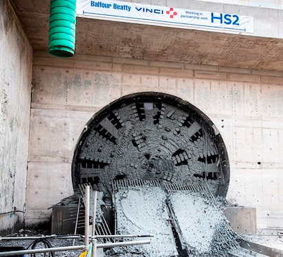 Calado el primer túnel del proyecto  británico de alta velocidad HS2
