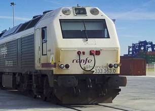 Aumento del 60 por ciento del tráfico ferroviario en el Puerto de Algeciras, en 2022