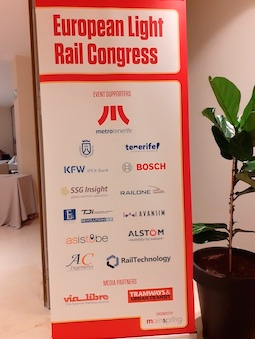 Ayer se clausuró el European Light Rail Congress de Tenerife