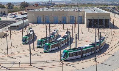 Metro de Málaga recibe el cuarto y último de los trenes de la ampliación de su flota