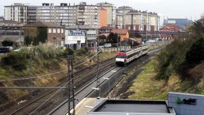 Duplicación de vía entre Muriedas y Santander