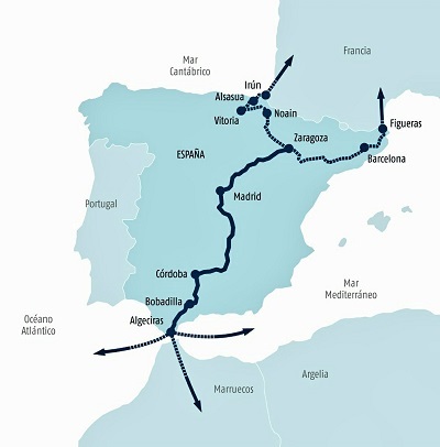 Renfe, Maersk y Cepsa probarán diésel renovable en servicios de mercancías entre Algeciras y Madrid
