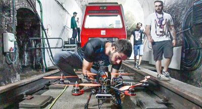 Ensayos con drones en labores de inspección de infraestructuras