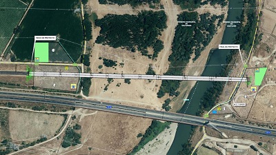 Ferrovial construirá el viaducto sobre el río Ebro de la línea de alta velocidad Zaragoza-Pamplona