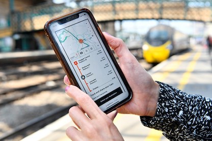 Avanti West Coast ofrecerá un mapa ferroviario interactivo en tiempo real