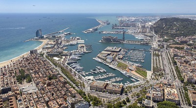 El tráfico ferroviario de contenedores creció un 16,7 por ciento en el Puerto de Barcelona, en 2022