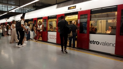 Metrovalencia incrementa el número de servicios tras el periodo estival