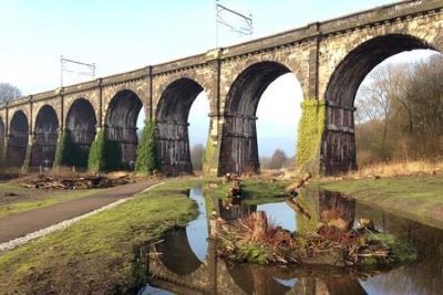Network Rail reparará el viaducto de Sankey, inaugurado en 1830