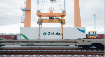 Cargo Beamer y Girteka alcanzan los 20.000 semirremolques transportados en intermodal