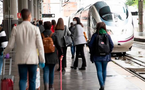 Renfe transportó 522,3 millones de viajeros en 2023, la segunda cifra anual más alta de su historia
