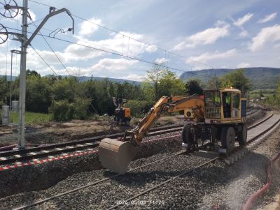 Nueva fase en las obras de la estación de Orduña, Vizcaya, para impulsar los tráficos de mercancías