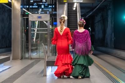 Metro de Granada transport a 566.421 usuarios en la Feria del Corpus
