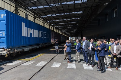 Inaugurado el acceso ferroviario a la zona industrial Este de Burgos