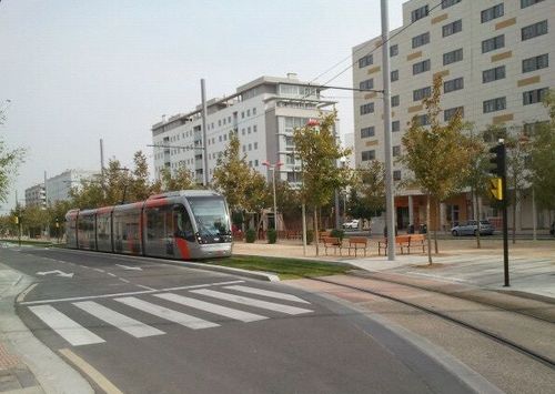 Proyecto del Tranva de Zaragoza para reducir ruidos y mejorar la conservacin de las vas