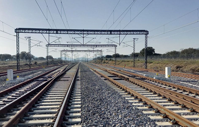 Lantania instala 53 pantallas acsticas en la lnea de alta velocidad entre Vergara e Irn 