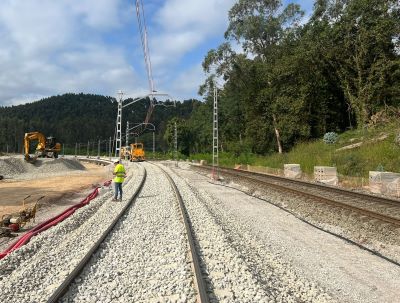 Recuperada la circulacin en la lnea Santander-Palencia tras las obras