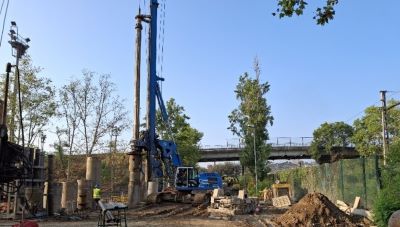 Punto de informacin sobre las obras de integracin del ferrocarril en Montcada i Reixac 