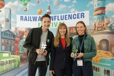 El Primer Festival Influencer Ferroviario premia los mejores vdeos de movilidad