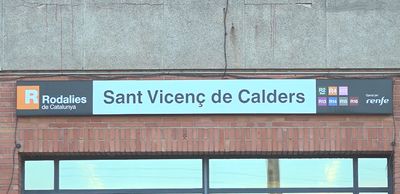 Adaptacin del vestbulo de la estacin de Sant Vicen de Calders