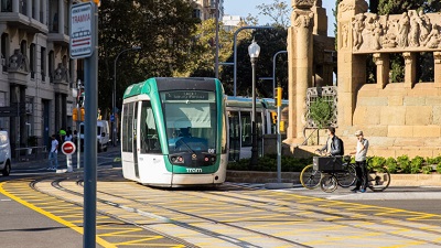 El tranva de Barcelona estrenar el tramo entre Glries y Verdaguer el 9 de noviembre