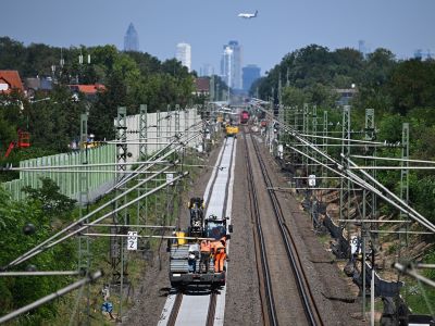 La lnea Riedbahn, Frncfort del Meno-Mannheim, cerrada durante cinco meses