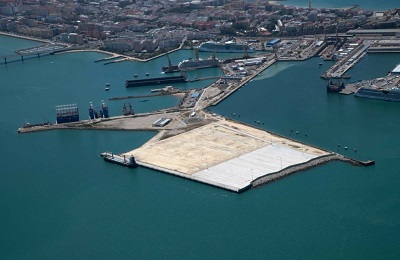 Licitadas las obras de los ramales a la nueva terminal de contenedores del puerto de Cdiz