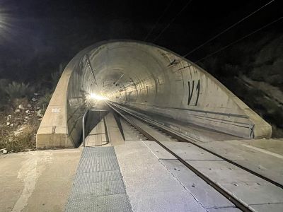 Mejora de la seguridad en 43 tneles de la lnea de alta velocidad a Galicia