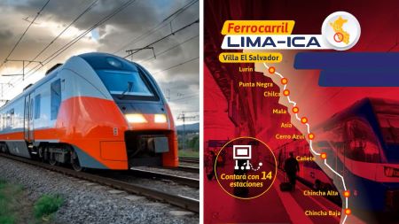 Presentado el proyecto Ferrocarril Lima-Ica en Per 