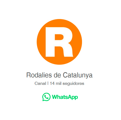 Cercanas de Catalua activa un canal de Whatsapp para informar del estado del servicio