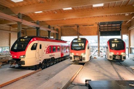 Presentados los trenes Flirt Evo que homogeneizarn la flota regional suiza