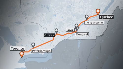 Canad construir una lnea de alta velocidad entre Toronto y Quebec