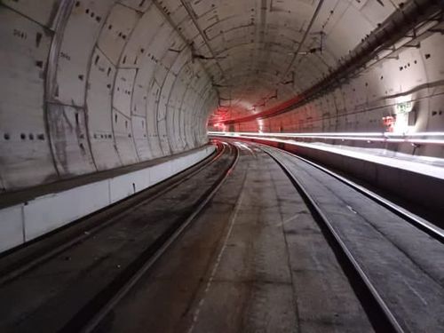 Despejado el tnel Atocha-Chamartn, tras las retirada del tren accidentado el 19 de octubre