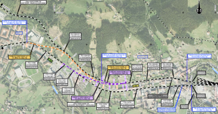 Licitada la redaccin del proyecto de supresin de pasos a nivel y defensa contra inundaciones en Vizcaya