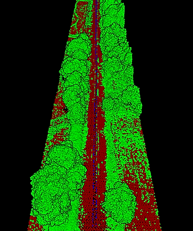 Uso de tecnologa LIDAR para reforzar el control de la vegetacin en la red ferroviaria