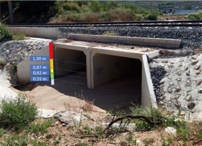 Obras de mejora del drenaje en el tramo sevillano de El Sorbito-Arahal para evitar inundaciones