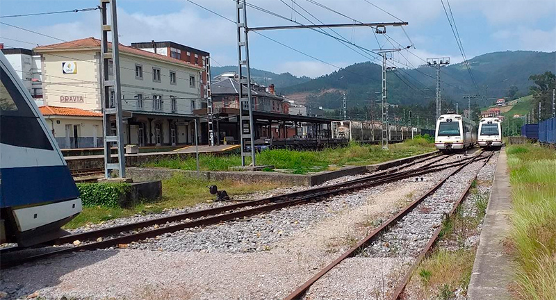 Redaccin de los proyectos de renovacin integral de 112 kilmetros de red de Cercanas en Asturias