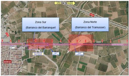Comienzan las expropiaciones para las obras de mejora del drenaje en la lnea Madrid-Valencia