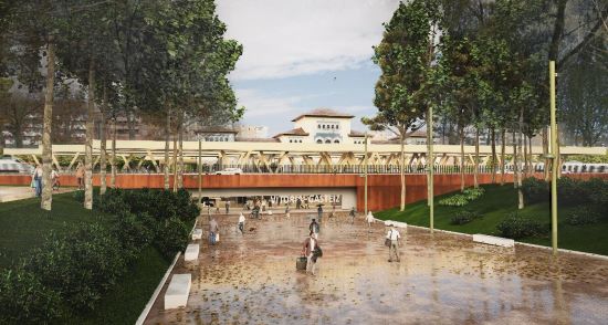 La nueva estacin de Vitoria, fundamental para conectar las tres capitales vascas con la alta velocidad