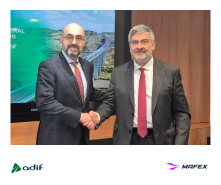 Adif y Mafex refuerzan su colaboracin para impulsar la competitividad del sector ferroviario espaol