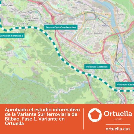 La Variante Sur de Bilbao impulsar la conexin ferroviaria con el puerto por el tnel de Serantes