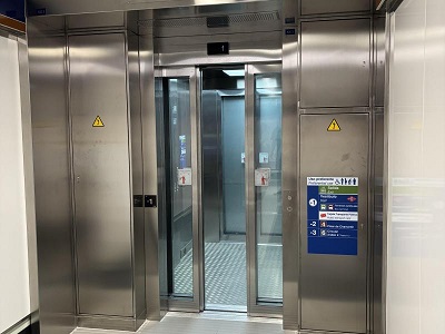 Metro de Madrid estrena dos ascensores en la estacin de Avenida de Amrica