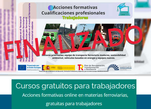 Finaliza la formacin gratuita de la Fundacin de los Ferrocarriles financiada por el Ministerio de Educacin