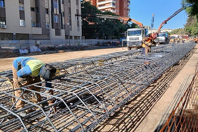 Nueva fase del primer tramo de la prolongacin del Metro de Mlaga