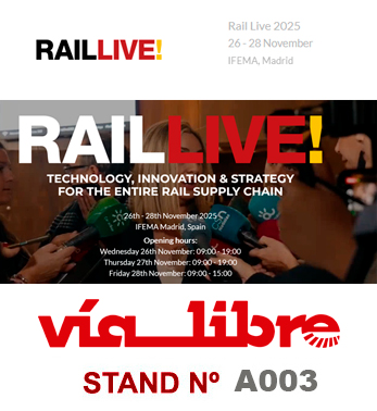 Madrid acoge el congreso Rail Live 2025