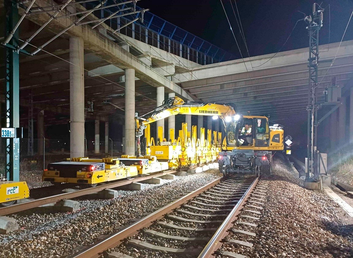 Hoy reabre el cambiador de Vilecha, clave para desplegar la segunda va de alta velocidad a Len