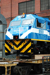 Argentina compra locomotoras para potenciar el transporte de mercancas