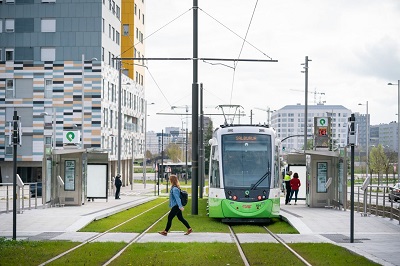 CAF fabricar� las nueve unidades extralargas del tranv�a que dar�n servicio a Zabalgana�