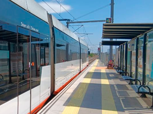 Alicante, Sant Vicent del Raspeig y El Campello concentran el 85,78 por ciento de los viajes en Tram en 2025