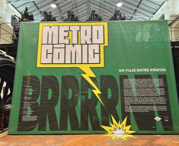 M�s de 5.000 personas han visitado la exposici�n Metro C�mic de Metro de Madrid