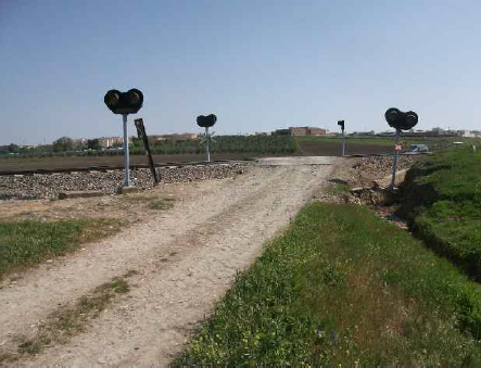 Renovaci�n y mejora de cuatro pasos a nivel en la provincia de Sevilla